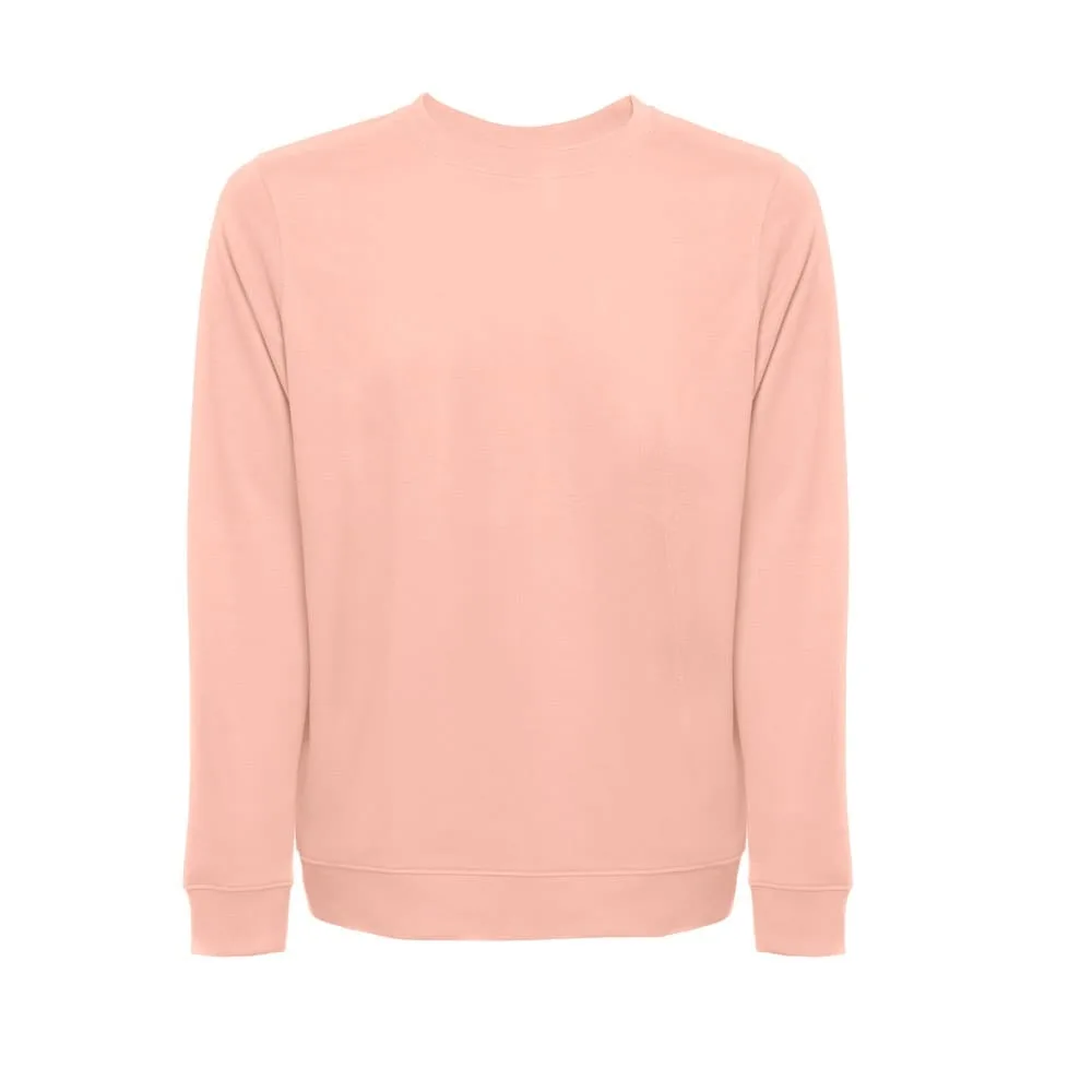 THC COLOMBO. Φούτερ (unisex) από ιταλική πετσετέ χωρίς μπλούζα - m, σομόν - pa_μέγεθος: m, pa_χρώματα: σομόν