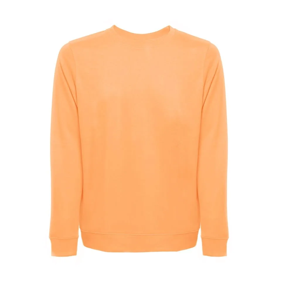 THC COLOMBO. Φούτερ (unisex) από ιταλική πετσετέ χωρίς μπλούζα - m, κοραλί - pa_μέγεθος: m, pa_χρώματα: κοραλί