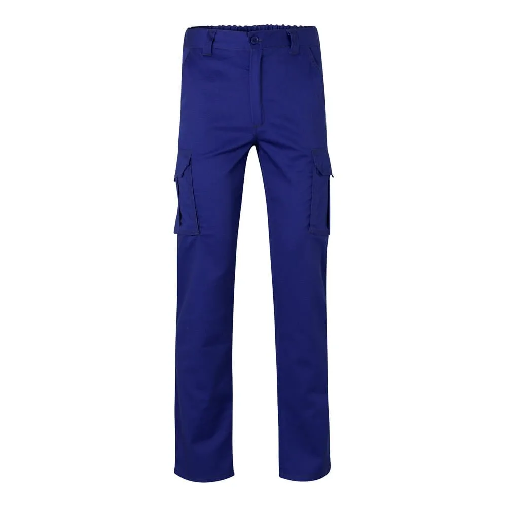 VL LUGH. Παντελόνι stretch με πολλές τσέπες (240g/m²) από βαμβάκι (46%), EME (38%) και πολυεστέρα (16%) - 36, μπλε-ρουά - pa_μέγεθος: 36, pa_χρώματα: μπλε-ρουά