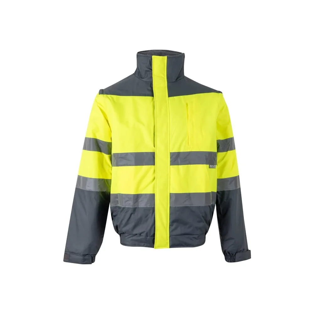VL JUPITER LARGE. Διχρωμία με επένδυση (180g/m²) από πολυεστέρα (100%), με επίστρωση PU - 5xl, γκρί - pa_μέγεθος: 5xl, pa_χρώματα: γκρί