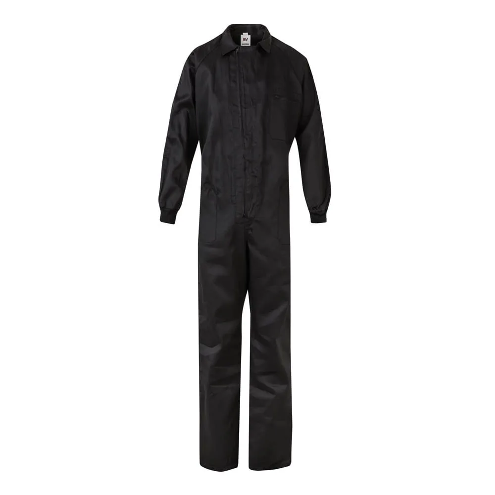 VL YAMA. Φόρμα από Twill (200g/m²), από βαμβάκι (35%) και πολυεστέρα (65%) - 68, μαύρο - pa_μέγεθος: 68, pa_χρώματα: μαύρο