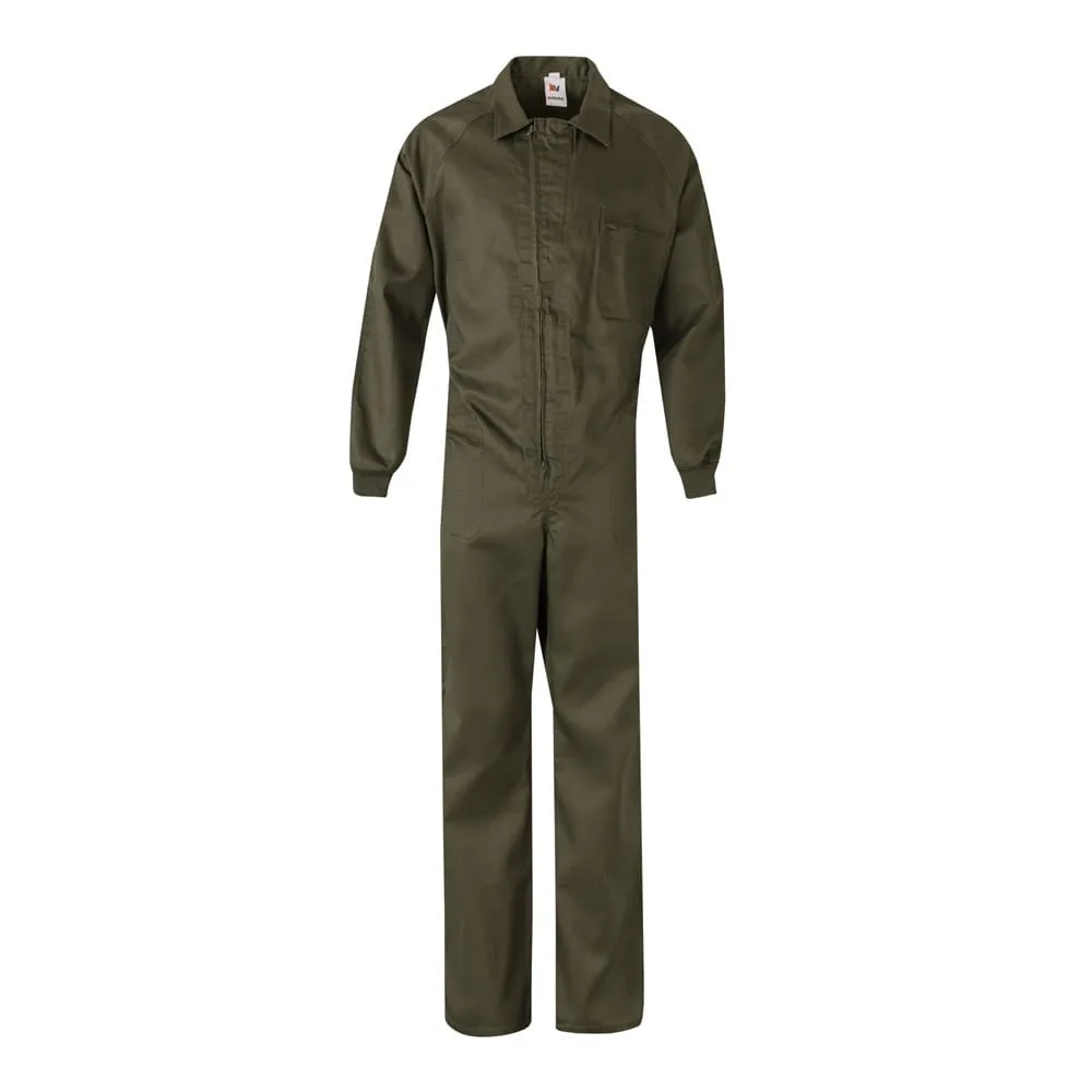 VL YAMA. Φόρμα από Twill (200g/m²), από βαμβάκι (35%) και πολυεστέρα (65%) - 54, χακί - pa_μέγεθος: 54, pa_χρώματα: χακί