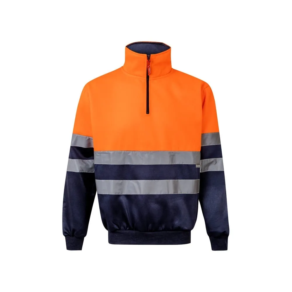 VL THOR. Διχρωμία φούτερ (300g/m²) από πολυεστερικό fleece (100%) - l, μπλε - pa_μέγεθος: l, pa_χρώματα: μπλε