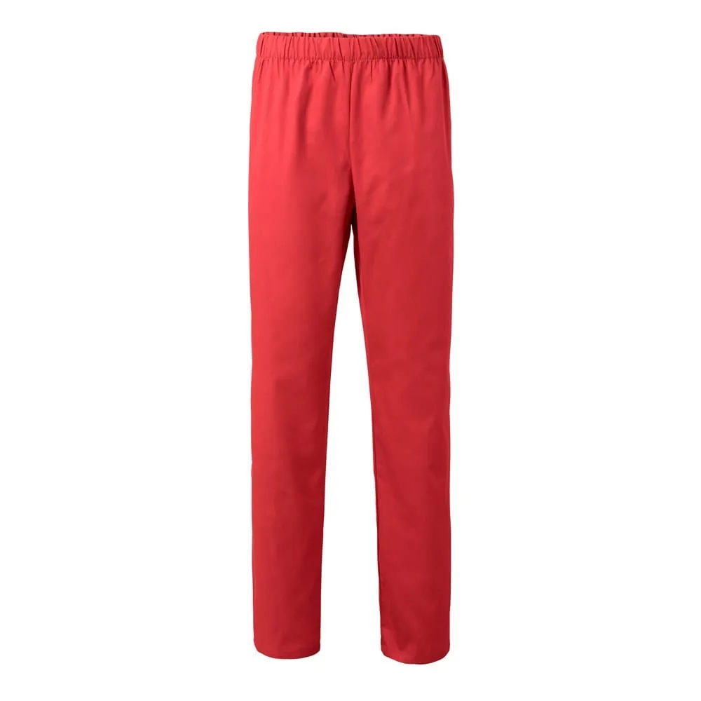 VL APHRODITE. Twill παντελόνι (190g/m²), από βαμβάκι (35%) και πολυεστέρα (65%) - l, κόκκινο - pa_μέγεθος: l, pa_χρώματα: κόκκινο