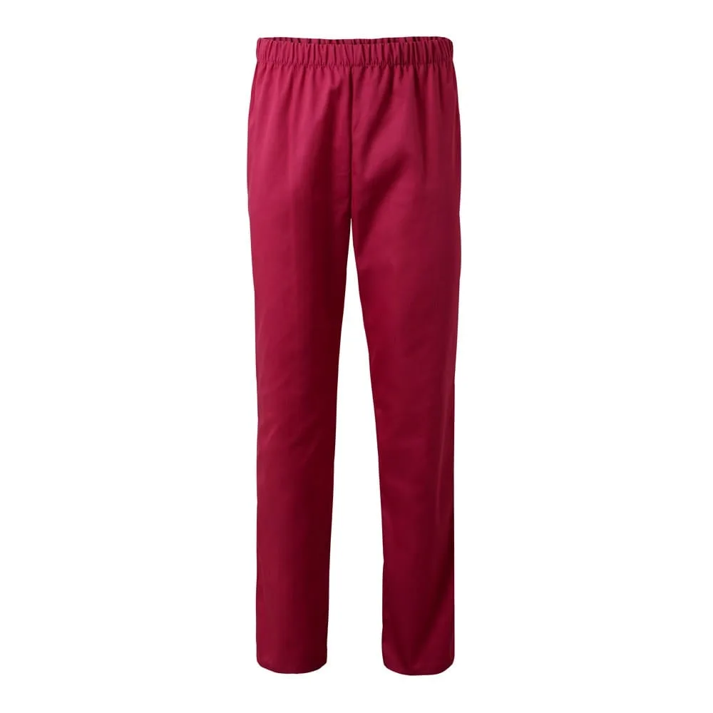 VL APHRODITE. Twill παντελόνι (190g/m²), από βαμβάκι (35%) και πολυεστέρα (65%) - m, βουργουνδί - pa_μέγεθος: m, pa_χρώματα: βουργουνδί