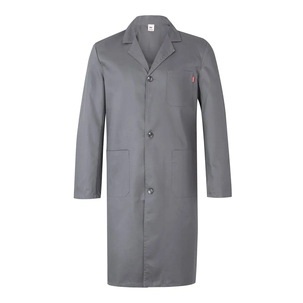 VL DANU. Μπλούζα twill (175g/m²), από βαμβάκι (35%) και πολυεστέρα (65%) - 46, γκρί - pa_μέγεθος: 46, pa_χρώματα: γκρί