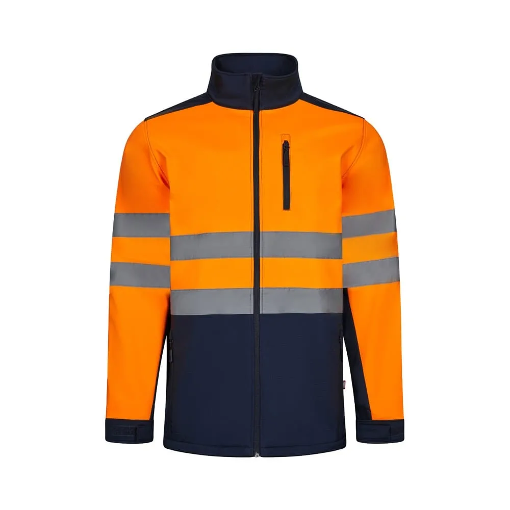 VL HESTIA. Δίχρωμη ζακέτα από soft shell (280g/m²), από πολυεστέρα (96%) και ελαστάνη (4%) - xl, μπλε - pa_μέγεθος: xl, pa_χρώματα: μπλε