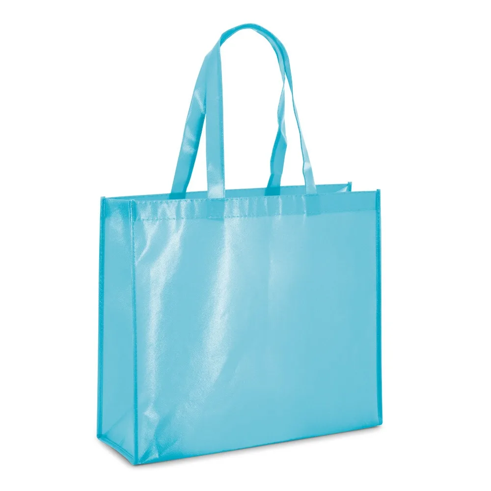 MILLENIA. Non-woven τσάντα (110 g/m²) - γαλάζιο - pa_χρώματα: γαλάζιο