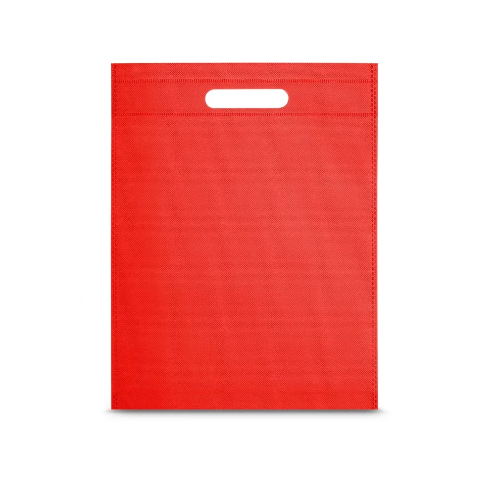 ROTERDAM. Non-woven τσάντα (80 g/m²) - κόκκινο - pa_χρώματα: κόκκινο