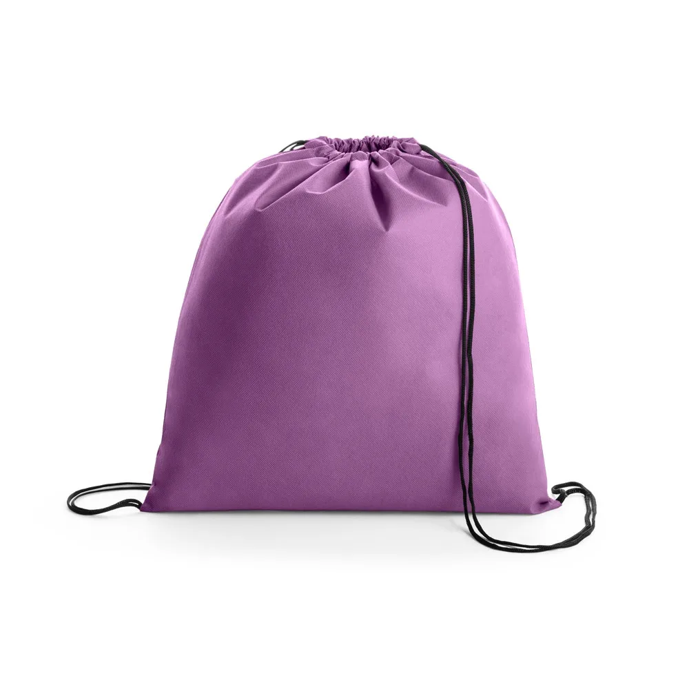 BOXP. Non-woven τσάντα πλάτης (80 g/m²) - μωβ - pa_χρώματα: μωβ