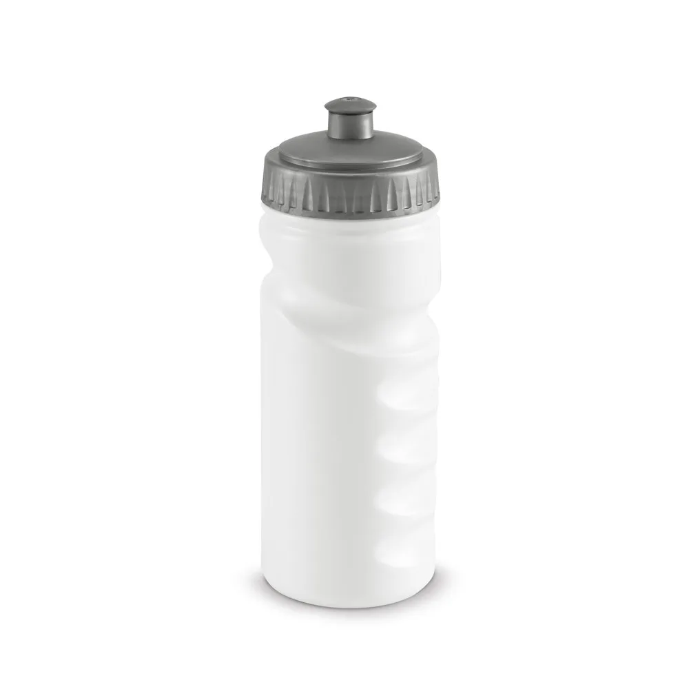 LOWRY. Αθλητικό μπουκάλι HDPE 530 mL - σατέν-ασημί - pa_χρώματα: σατέν-ασημί