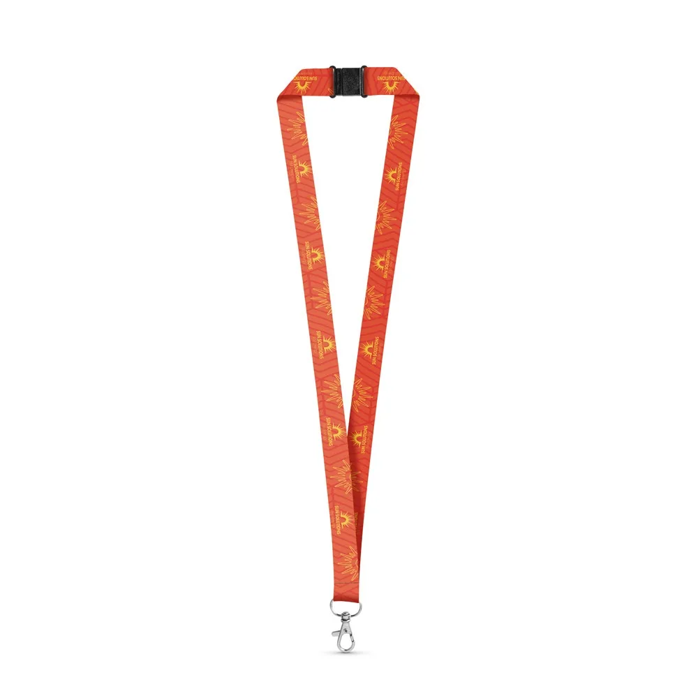 BRISTOL. SET Lanyard SUBLIMATION Long II (20 mm) με καραμπίνερ σκανδάλης 20 mm και κούμπωμα ασφαλείας