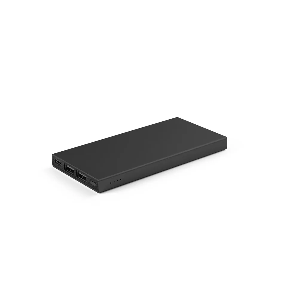 DOROTHY 5. Power bank 5'000 mAh κατασκευασμένο από ανακυκλωμένο αλουμίνιο (100% rAL)