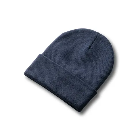 CARL. Σκούφος unisex από ανακυκλωμένο πολυεστέρα (100% rPET) με διπλή στρώση - ναυτικό-μπλε - pa_χρώματα: ναυτικό-μπλε