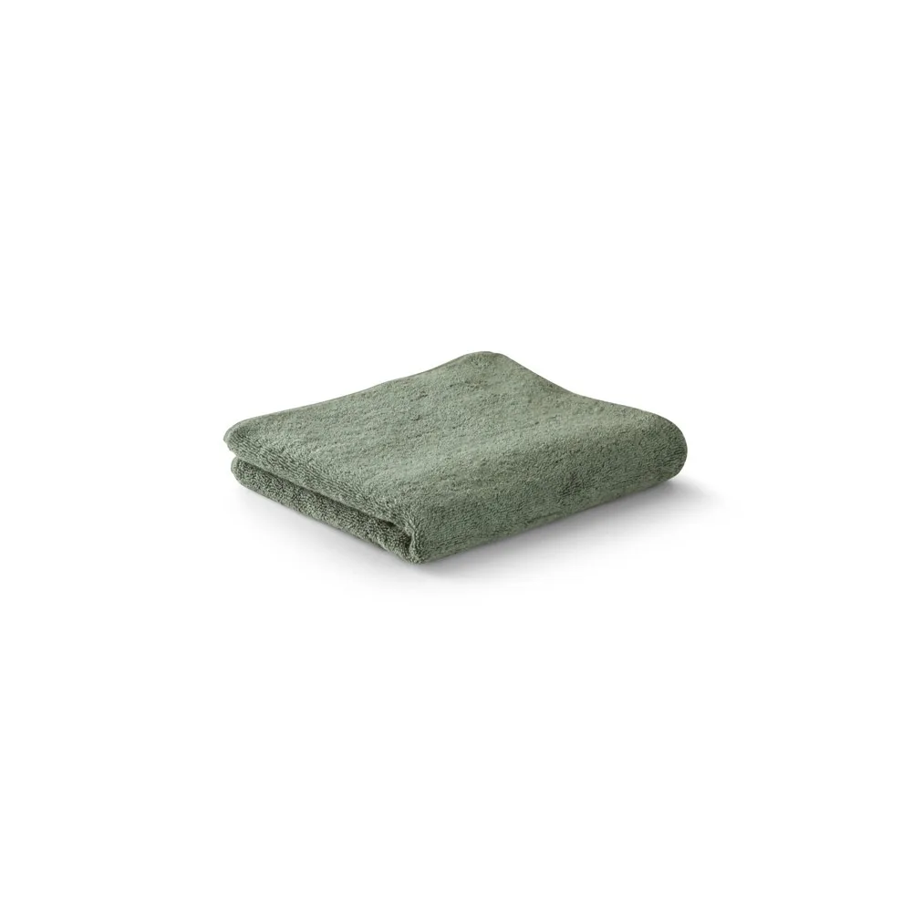 BARDEM M. Πετσέτα προσώπου (500 g/m²) από βαμβάκι (82%) και ανακυκλωμένο βαμβάκι (18%) - σκούρο-πράσινο - pa_χρώματα: σκούρο-πράσινο