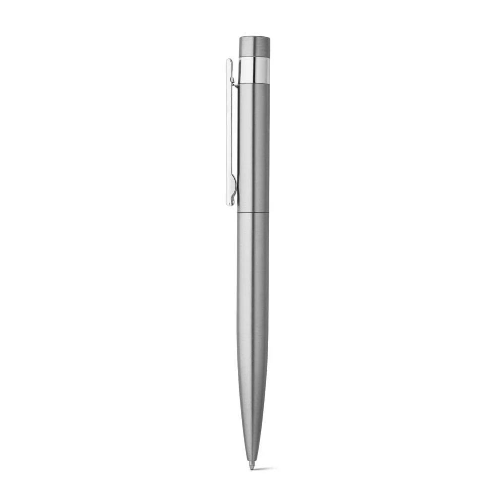 ALEXA. Στυλό ballpoint με σώμα από ανοξείδωτο ατσάλι (53% rSS) και κλιπ