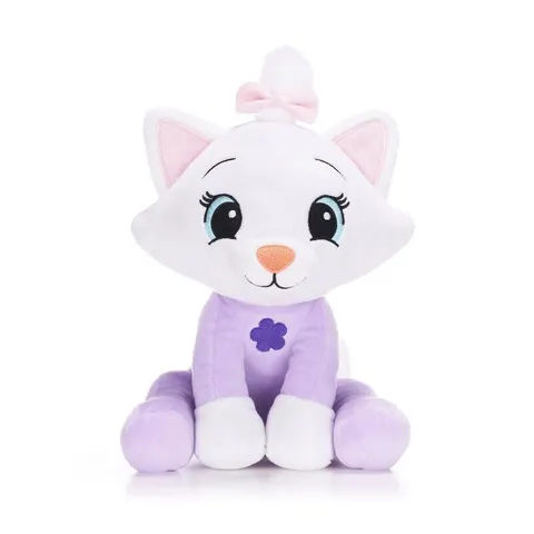 Marie Αριστόγατες Με Μοβ Πιτζάμες Λούτρινο 25cm Disney
