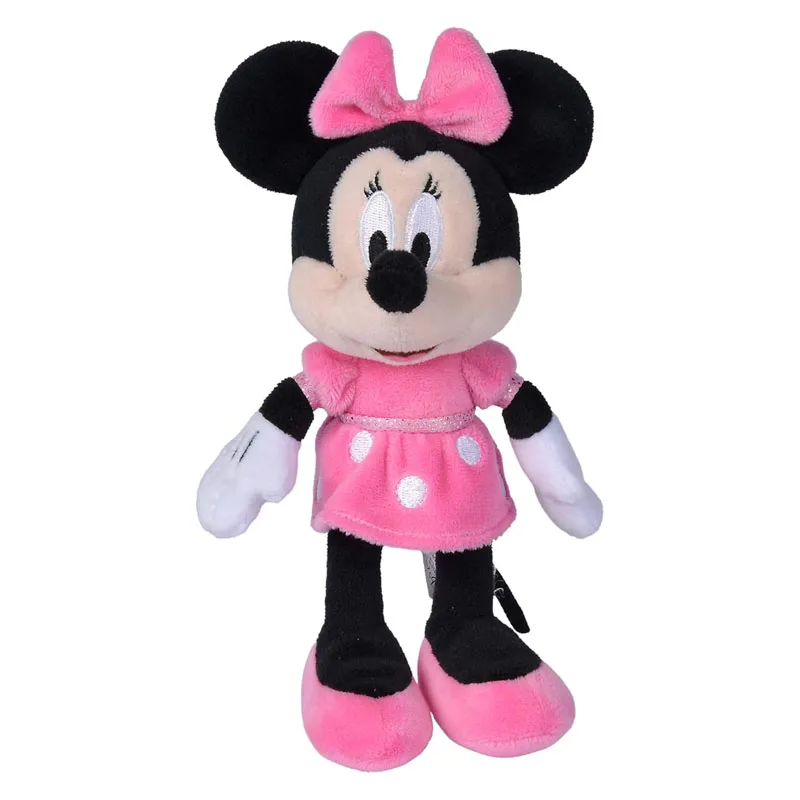 Minnie Mouse με Ροζ Φόρεμα "Mickey Mouse Club" Λούτρινο 20cm