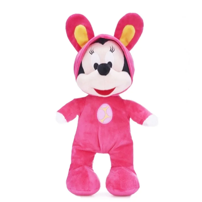 Minnie Mouse Ντυμένη Πασχαλινό Λαγουδάκι Λούτρινο 32cm Disney