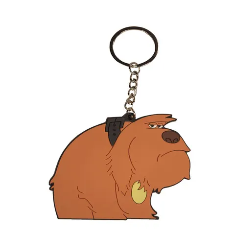 Δούκας Σκύλος Μπρελόκ PVC Pets "The Secret Life Of Pets Μπάτε Σκύλοι Αλέστε" 8cm
