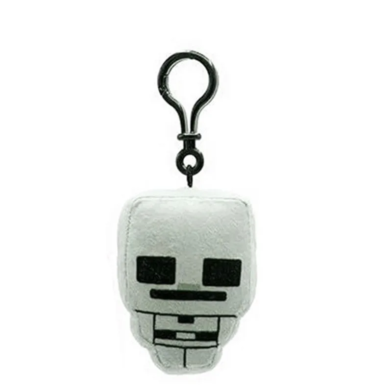 Μπρελόκ Golem Minecraft Γκρι Χρώμα Λούτρινο 8cm