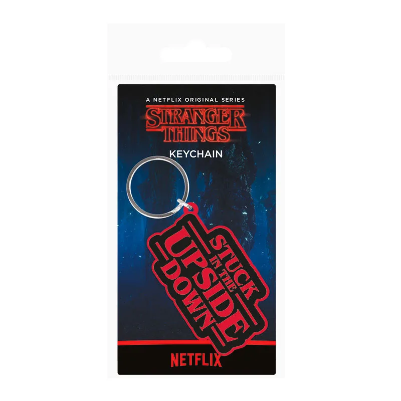 Μπρελόκ PVC Stuck In The Upside Down Stranger Things