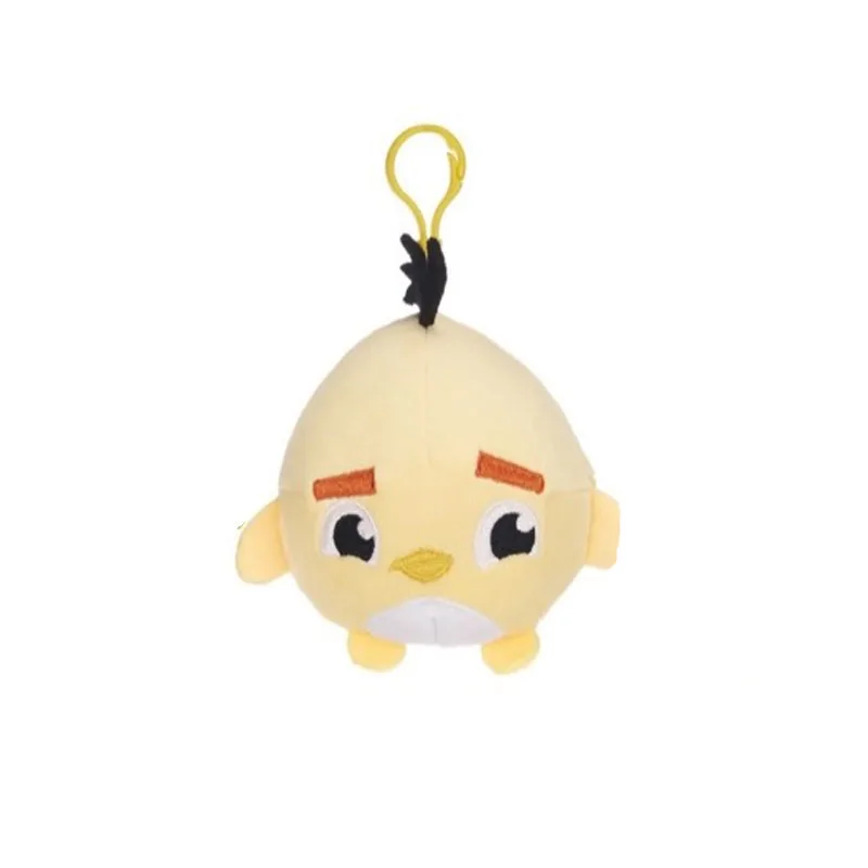 Μπρελόκ Κίτρινο Angry Birds Squashy Podgies Λουτρινο 10cm