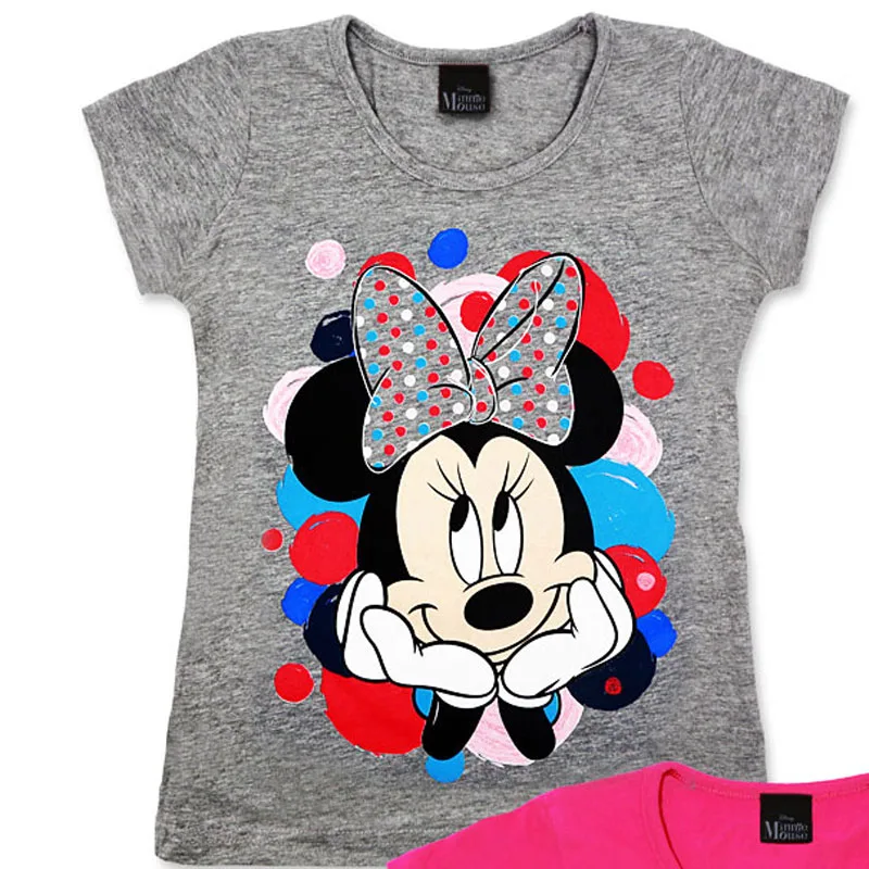 Παιδική Μπλούζα Minnie Mouse Disney Γκρι Χρώμα