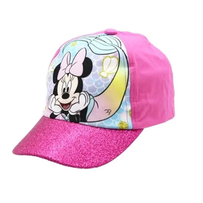 Παιδικό Καπέλο Minnie Mouse Mermaid Φούξια Glitter Disney