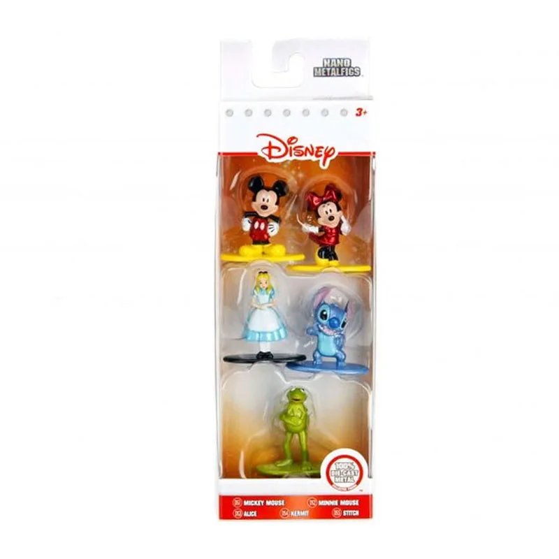 Σετ Μινιατούρες Disney (Mickey Mouse,Minnie Mouse,Αλίκη,Stitch και Kermit)