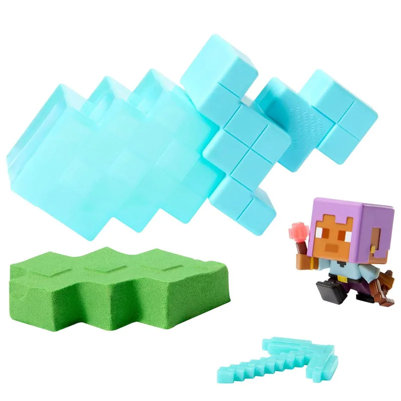 Φιγούρα Δράσης Έκπληξη Minecraft Μπλε Mini-Modus Εξόρυξης