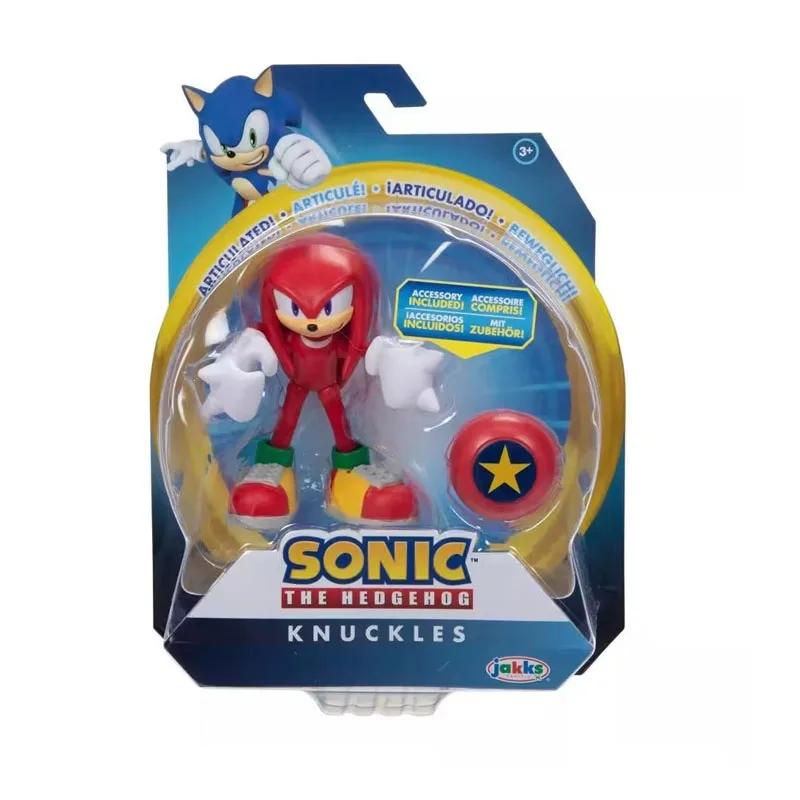Φιγούρα Δράσης Knuckles Sonic the Hedgehog με Αξεσουάρ Star Spring 10cm