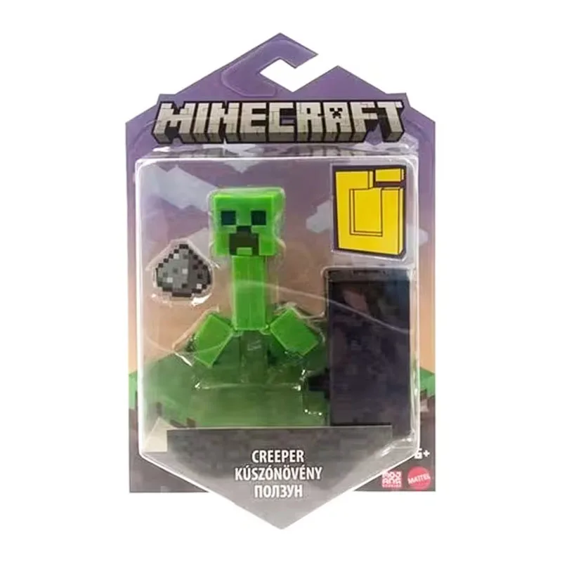 Φιγούρα Minecraft Creeper Build-A-Portal 7cm