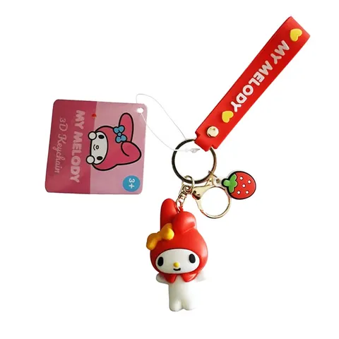 Μπρελόκ Sanrio Melody με Ελαστική Φιγούρα - Λουράκι
