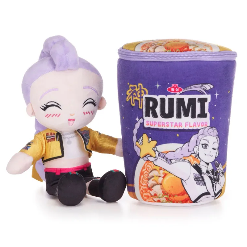 Rumi Μέσα σε Νούντλς KPop Demon Hunters Λούτρινο 25cm
