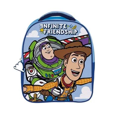 Σχολική Tσάντα Νηπιαγωγείου Toy Story BUZZ και Woody Μπλε Χρώμα