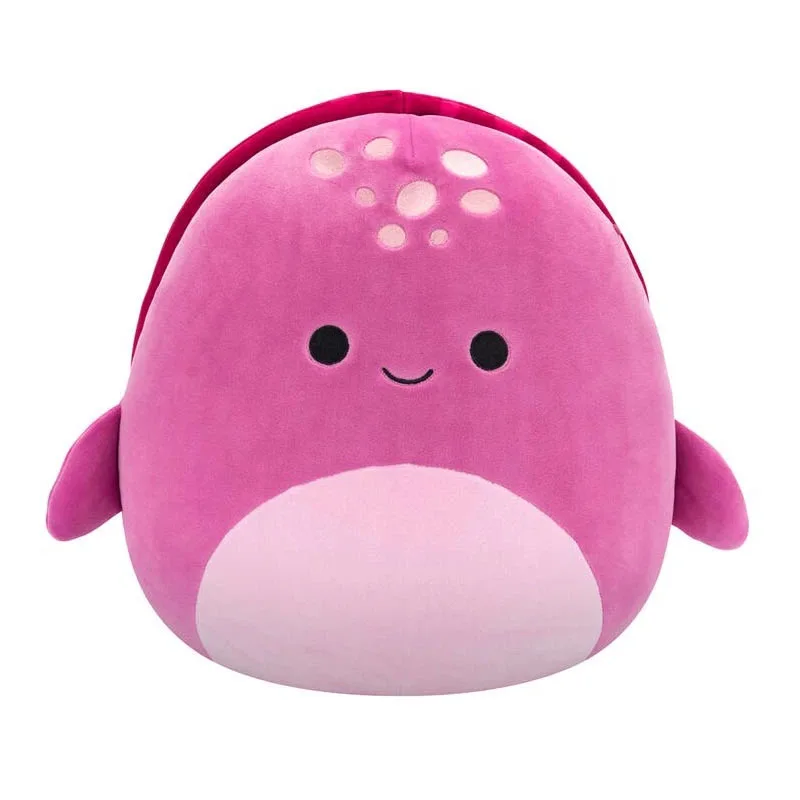 Tudor the Maroon Leatherback Turtle Η Μοβ Χελώνα Squishmallow Λούτρινο 30cm