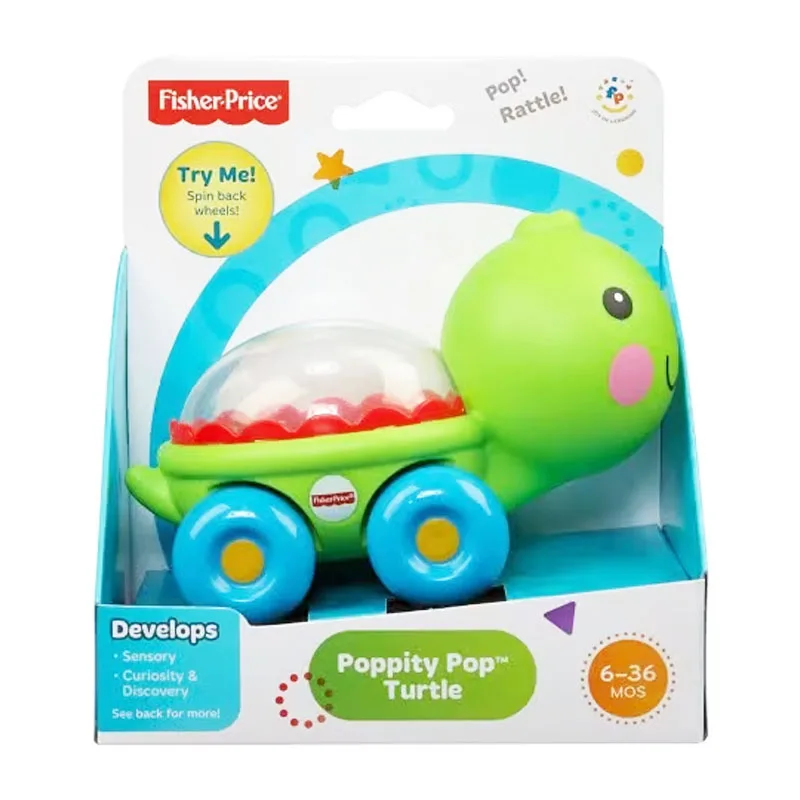 Fisher Price Χελωνάκι Πράσινο Οχηματάκι Ζωάκι BFH75/BGX29
