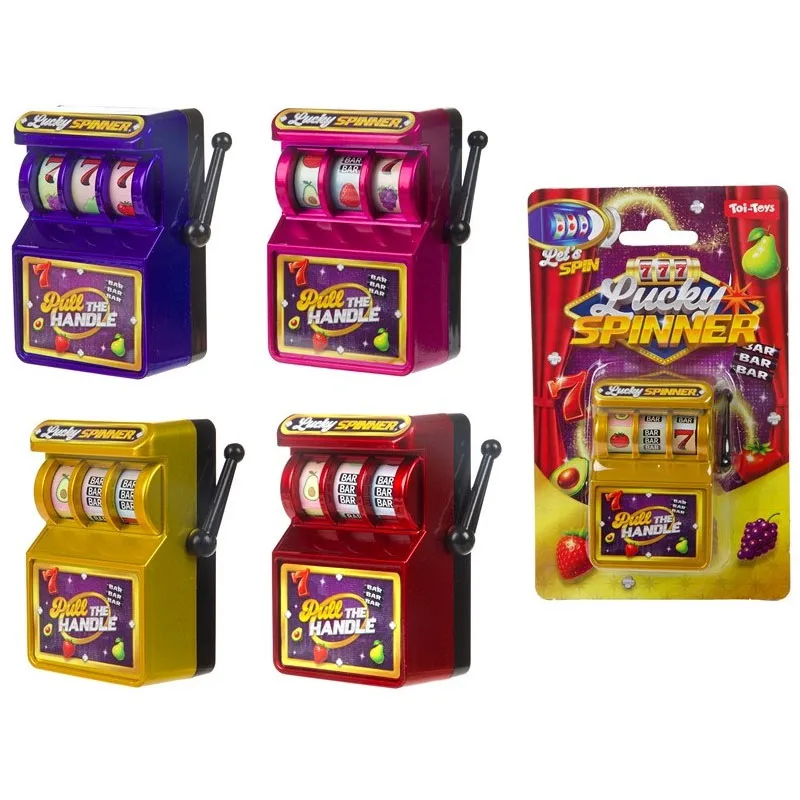 FUN Mini Slot Machine 7cm Κουλοχέρης Φρούτα Τυχαία Επιλογή 4 Σχέδια