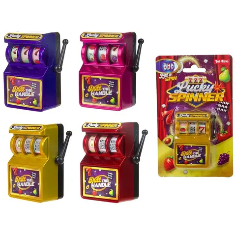 FUN Mini Slot Machine 7cm Κουλοχέρης Φρούτα Τυχαία Επιλογή 4 Σχέδια