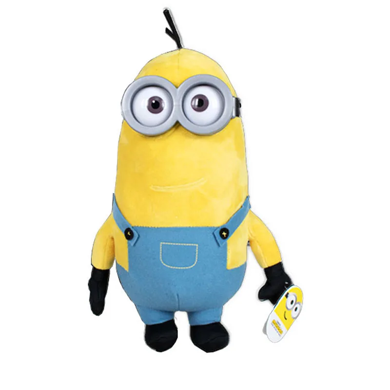 Kevin Minion Με Πλαστικά Μάτια Λούτρινο 30cm