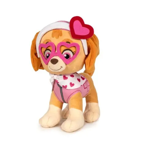 Skye με Γυαλιά Καρδίες Paw Patrol Λούτρινο 27cm