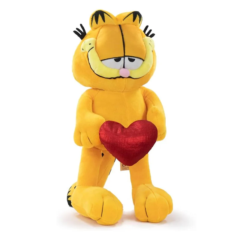Garfield Όρθιος Με Καρδία Λούτρινος 35cm