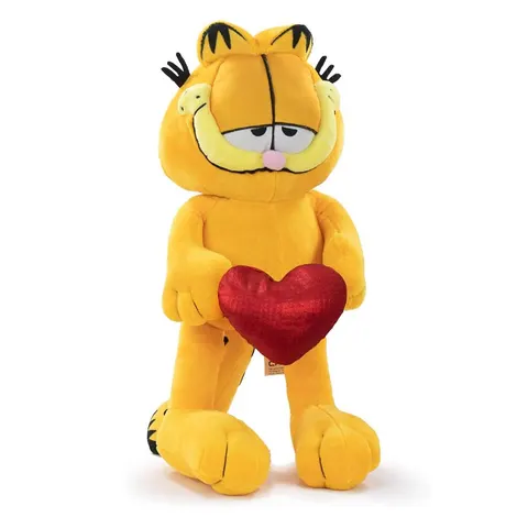 Garfield Όρθιος Με Καρδία Λούτρινος 35cm