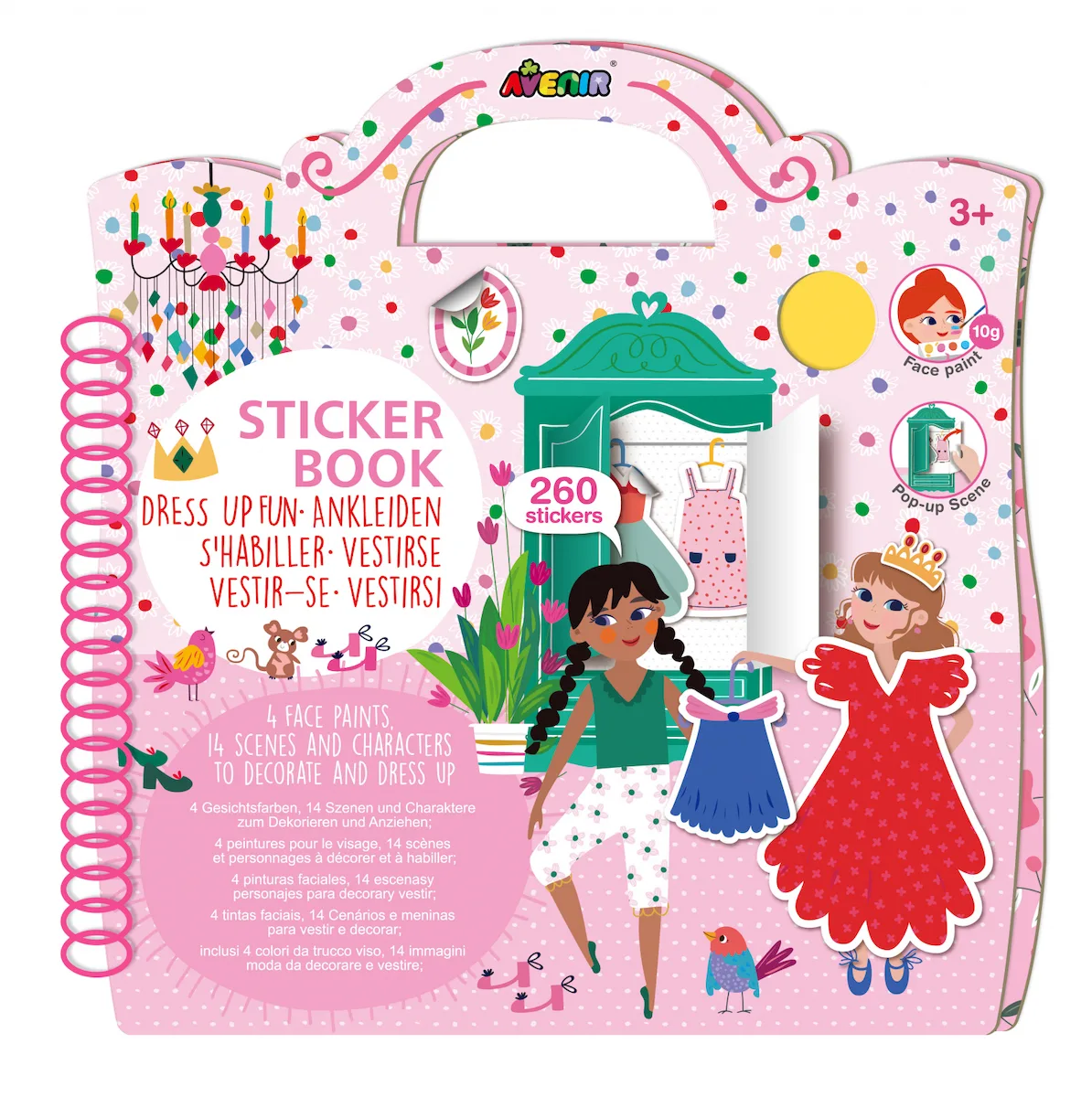 Avenir Αυτοκόλλητα Dress Up Fun για 3+