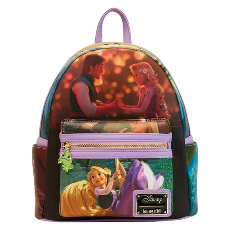 Τσάντα Πλάτης Loungefly - Disney Rapunzel Princess Scene Mini Backpack WDBK2926