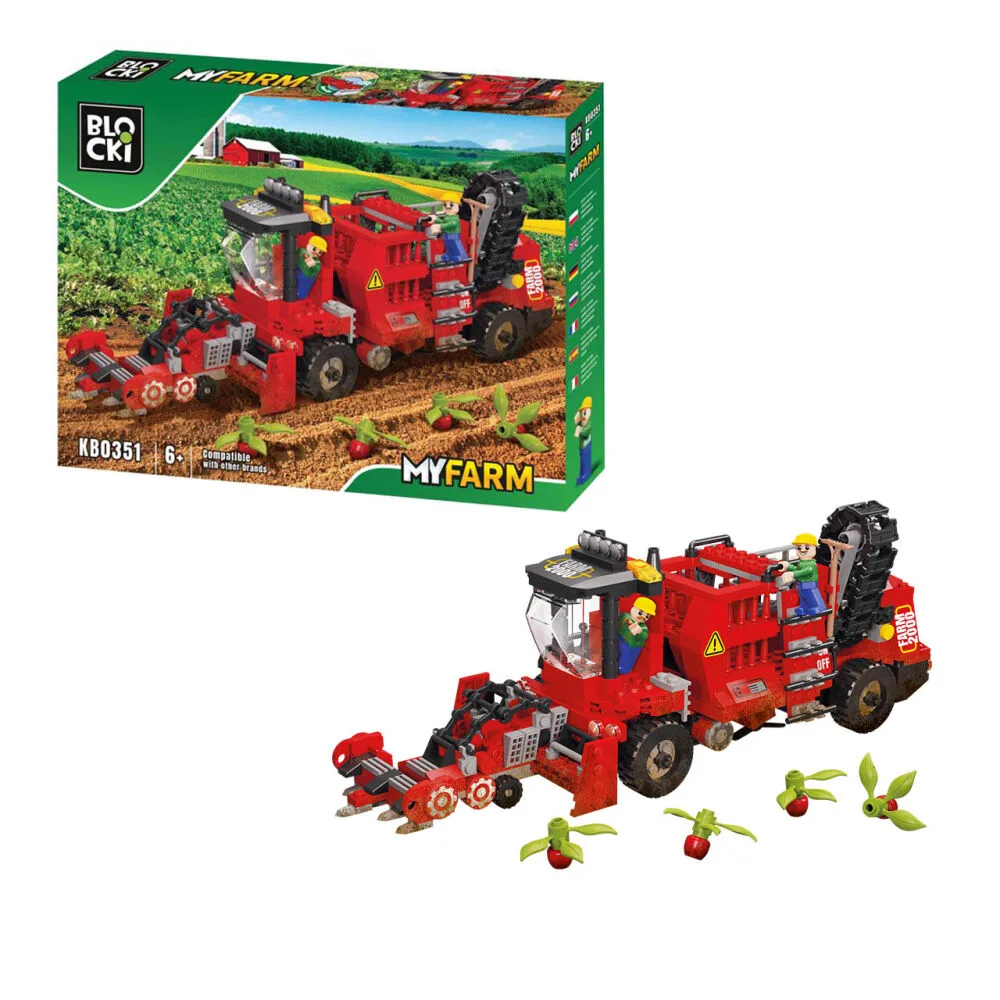 Tουβλάκια Blocki MyFarm Beet Harvester 481τεμ. για 6+ KB0351