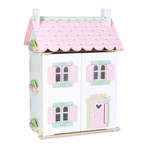 Ξύλινο Κουκλόσπιτο Le Toy Van Sweetheart Cottage 44x35x63εκ. H126