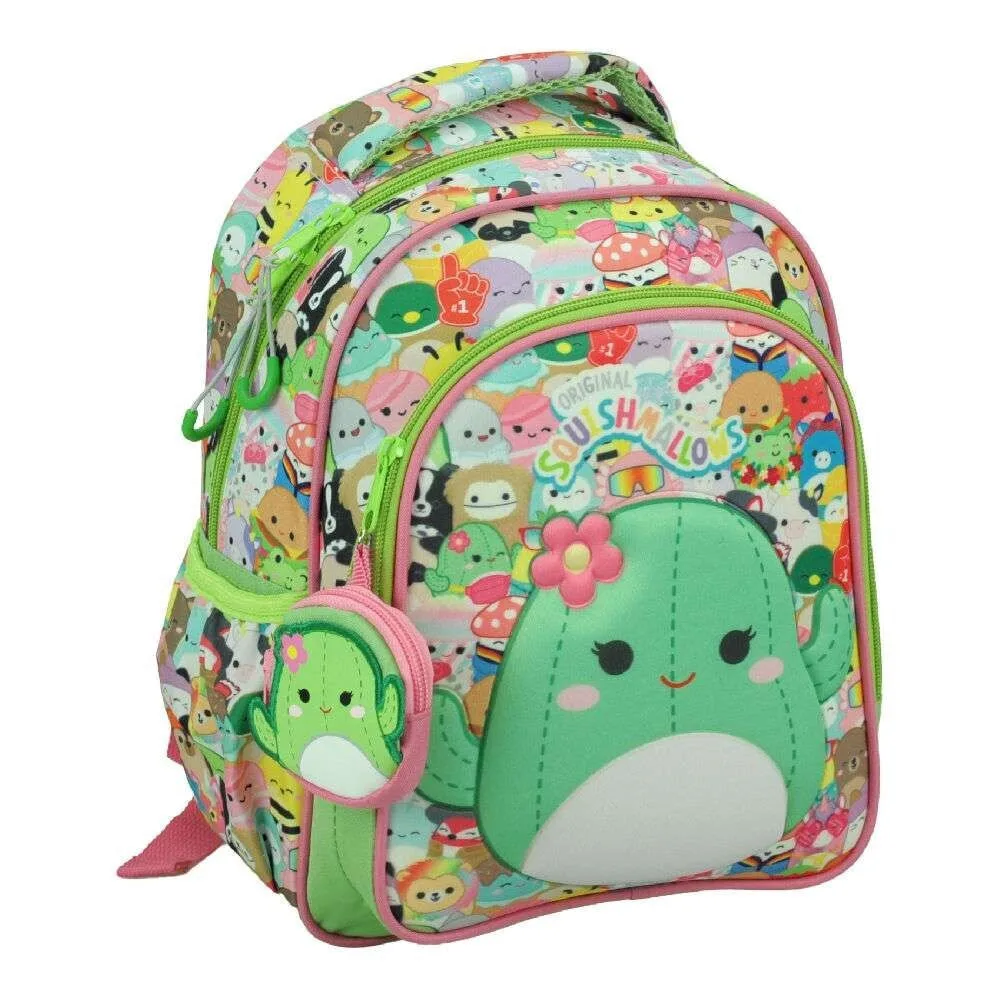 Τσάντα Πλάτης Νηπίου GIM Squishmallows Cactus 363-32054