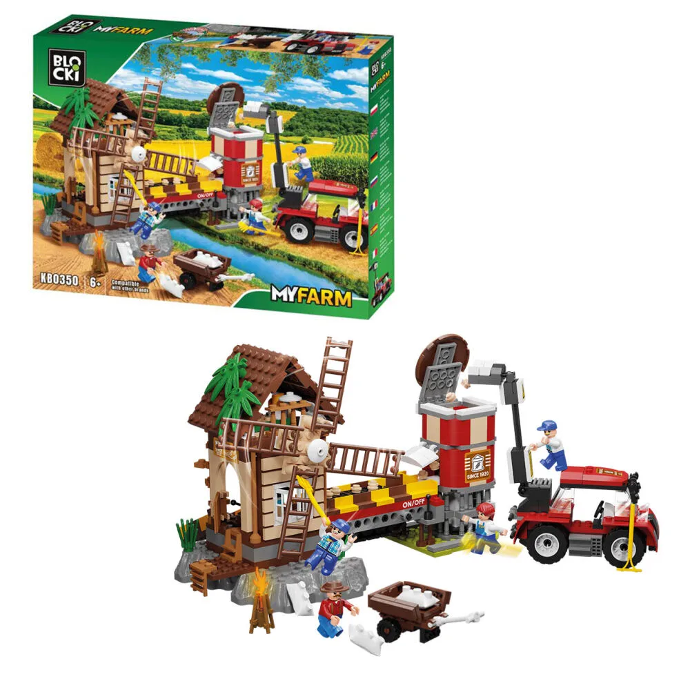 Tουβλάκια Blocki MyFarm Windmill 537τεμ. για 6+ KB0350